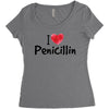 I Love Penicillin Women's Triblend Scoop T-shirt