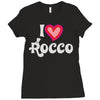 i love rocco Ladies Fitted T-Shirt