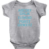abc elemeno funny geek nerd book school teacher read spelling tee shir Baby Onesie