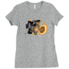 ghost rider and son Ladies Fitted T-Shirt