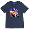 vote for pizza V-Neck Tee