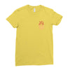 Heart Pocket Ladies Fitted T-Shirt