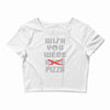 wish you were pizza Crop Top