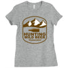 hunting wild beer tournament Ladies Fitted T-Shirt