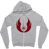 jedi order star wars rebel knight alliance Zipper Hoodie