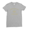 powered by coffee Ladies Fitted T-Shirt