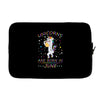 Unicorns are born in June Laptop sleeve
