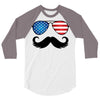 america 3/4 Sleeve Shirt