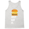 just eat it burger lover Tank Top