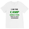 camp director V-Neck Tee