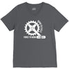 born to cycle forced to work V-Neck Tee