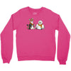 the owl and the weasel Crewneck Sweatshirt