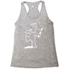 banksy teddy bear pop art new Racerback Tank
