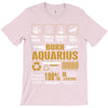 Born Arquarius Multitasking Problem Solving Tees T-Shirt