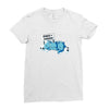 beware of cerberus Ladies Fitted T-Shirt