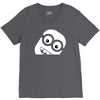 funny face funny V-Neck Tee