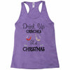 drink up grinches it's christmas Racerback Tank