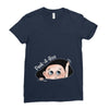 Peek a Boo Ladies Fitted T-Shirt