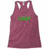 black funny glow in dark glowing Racerback Tank