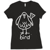 bird Ladies Fitted T-Shirt