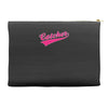 gay pride catcher funny Accessory Pouches