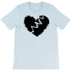broken heart xxx black T-Shirt