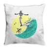 surf nose Throw Pillow