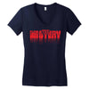 the ghots Women's V-Neck T-Shirt