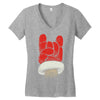 christmas rocks Women's V-Neck T-Shirt