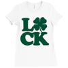 luck Ladies Fitted T-Shirt