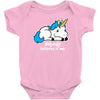 sad unicorn Baby Bodysuit
