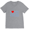 i heart my creepy uncle V-Neck Tee