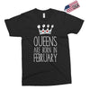 queens are born in february Exclusive T-shirt