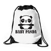 Baby Panda Drawstring Bags
