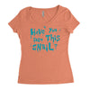 have you seen this snail Women's Triblend Scoop T-shirt