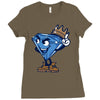 diamond king Ladies Fitted T-Shirt