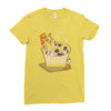 the dude abides Ladies Fitted T-Shirt