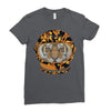 Astronaut Helmet Tiger Versace Ladies Fitted T-Shirt