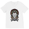 smokin pipes n feathers V-Neck Tee