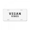 Vegan Vibes License Plate
