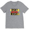 risky after whisky V-Neck Tee