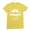 camp crystal lake  1935 Ladies Fitted T-Shirt