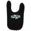 thunder and lightning Baby Bibs