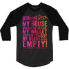 my heart is empty 3/4 Sleeve Shirt