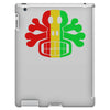 rasta skull and crossbones reggae dub club rave iPad 3 and 4 Case