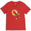 zombie link V-Neck Tee