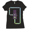 camera Ladies Fitted T-Shirt