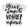 girls compete, women empower All Over Men's T-shirt