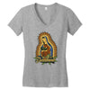 our lady of guacamole Women's V-Neck T-Shirt