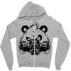 bad panda Zipper Hoodie